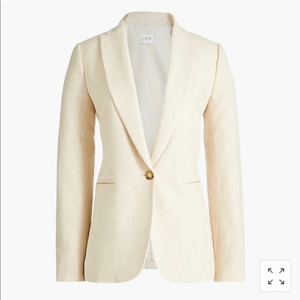J. Crew Regent Blazer, Linen - Picture 1 of 5